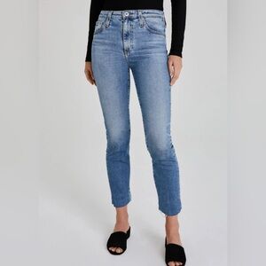 AG Isabelle Hi Rise Straight Crop jeans sz 28